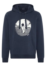 Kapuzensweatshirt Hoodie mit Jumper-Motiv 1