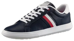 ESSENTIAL LEATHER CUPSOLE Sneaker mit typischen Streifen, Freizeitschuh, Halbschuh, Schnrschuh