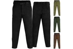 German Wear Lederhose GW601 Jägerhose Jagdhose Khaki/Dunkelgrün
