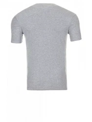 Yazubi Rundhalsshirt Basic Crew Neck Tee Grau/Hellgrau