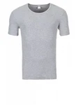 Yazubi Rundhalsshirt Basic Crew Neck Tee Grau