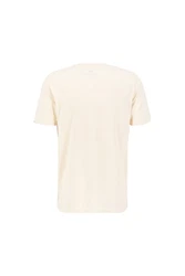 Alpha Industries T-Shirt Backprint T Khaki/Beige/Weiß