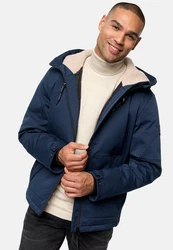 Indicode Winterjacke INKylian Dunkelblau/Hellblau
