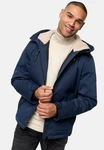 Indicode Winterjacke INKylian Dunkelblau/Hellblau