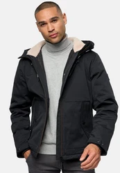 Indicode Winterjacke INKylian Schwarz/Dunkelblau/Dunkelgrau