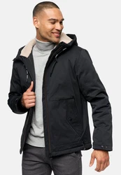 Indicode Winterjacke INKylian Schwarz/Dunkelblau/Dunkelgrau