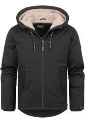 Indicode Winterjacke INKylian Schwarz/Dunkelblau/Dunkelgrau