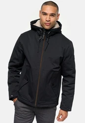 Indicode Winterjacke INKylian Schwarz/Dunkelblau/Dunkelgrau
