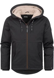 Indicode Winterjacke INKylian Schwarz/Dunkelblau/Dunkelgrau