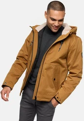 Indicode Winterjacke INKylian Braun/Beige