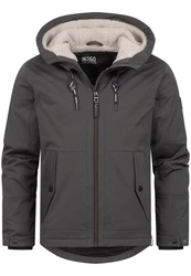 Indicode Winterjacke INKylian Dunkelgrau/Grau/Hellgrau/Schwarz