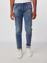 Replay Slim-fit Jeans Anbass Blau/Hellblau