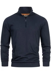Indicode Strickpullover INBrandt Dunkelblau/Hellblau/Blau