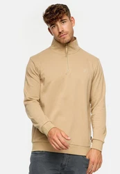 Indicode Strickpullover INBrandt Khaki/Beige/Braun