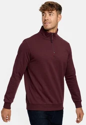 Indicode Strickpullover INBrandt Bordeaux/Dunkelrot