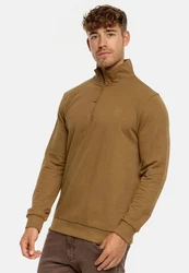 Indicode Strickpullover INBrandt Braun/Khaki