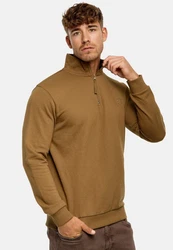 Indicode Strickpullover INBrandt Braun/Khaki