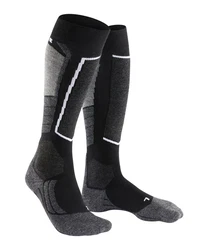 FALKE Skisocken SK2 Schwarz/Grau/Dunkelgrau
