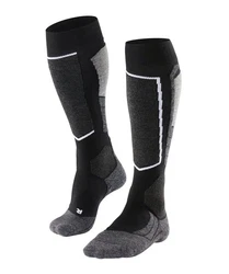FALKE Skisocken SK2 Schwarz/Grau/Dunkelgrau