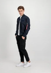 Alpha Industries Bomberjacke MA-1 TT Custom Hellblau/Dunkelblau