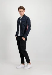 Alpha Industries Bomberjacke MA-1 TT Custom Hellblau/Dunkelblau