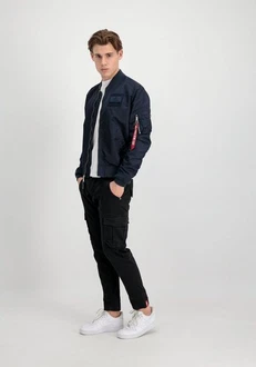 Alpha Industries Bomberjacke MA-1 TT Custom Hellblau/Dunkelblau