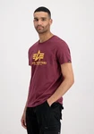 Alpha Industries T-Shirt Basic T 2 Pack gelb/khaki/burgunder/schwarz