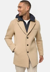 Indicode Kurzmantel INApostolos Beige