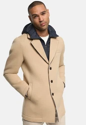 Indicode Kurzmantel INApostolos Beige