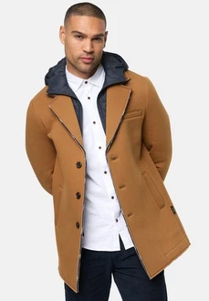 Indicode Kurzmantel INApostolos Braun/Beige