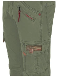 Timezone Cargohose Style RogerTZ und BenTZ Dunkelgrün/Khaki/Grün
