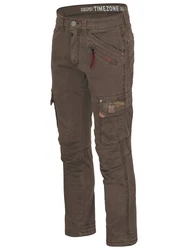 Timezone Cargohose Style RogerTZ und BenTZ Khaki