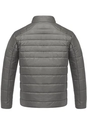 Amaci&Sons Steppjacke Revere Herren Outdoor Basic Jacke Dunkelgrau/Grau