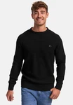 Indicode Herren Injustice Pullover mit Rundhals-Ausschnitt Black