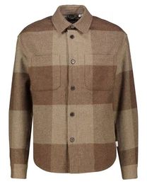 Hemdjacke Herren Hemdjacke mit Wolle JACOB CHECK