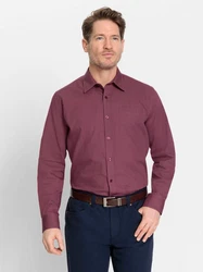 Witt Funktionshemd Langarmhemd Dunkelrot/Bordeaux/Rot/Lila