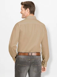 Witt Funktionshemd Langarmhemd Khaki/Braun/Beige