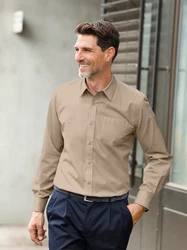 Witt Funktionshemd Langarmhemd Khaki/Braun/Beige