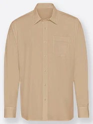 Witt Funktionshemd Langarmhemd Khaki/Braun/Beige