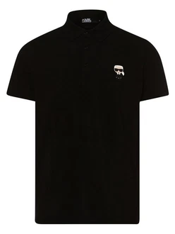 KARL LAGERFELD Poloshirt Schwarz