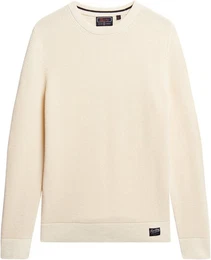 Strickpullover TEXTURED CREW KNIT JUMPER mit strukturiertem Waffelstrickmuster