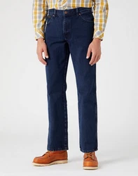 Wrangler Regular-fit Jeans Hose Wrangler Texas blue