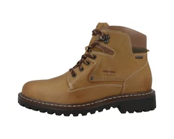 Josef Seibel Winterboots Schnürstiefel Braun/Beige