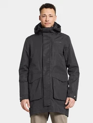 Didriksons Funktionsparka ANDREAS USX PARKA Dunkelgrau/Grau/Schwarz