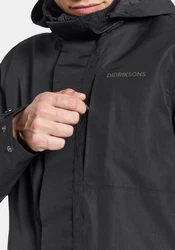 Didriksons Funktionsparka ANDREAS USX PARKA Dunkelgrau/Grau/Schwarz