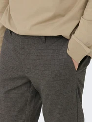 ONLY & SONS Chinohose ONSMARK PANT HERRINGBONE PRINT 3361BF