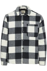 BLEND Übergangsjacke Creme/Schwarz/Blau/Grau