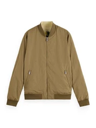 Scotch & Soda Bomberjacke Khaki/Braun/Beige/Dunkelgrün