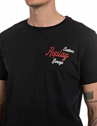 Replay Kurzarmshirt Schwarz/Grau