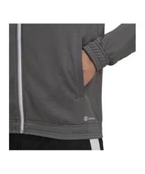 adidas Performance Sweatjacke Entrada 22 Trainingsjacke Dunkelgrau/Grau/Hellgrau